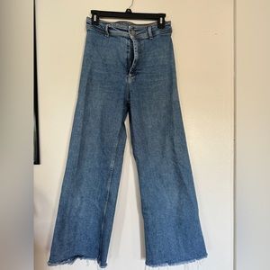 Zara wide leg jeans